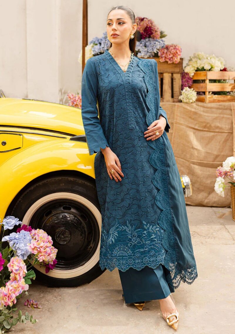 Mahnur Twilight Luxury Ciara Lawn - Image 10