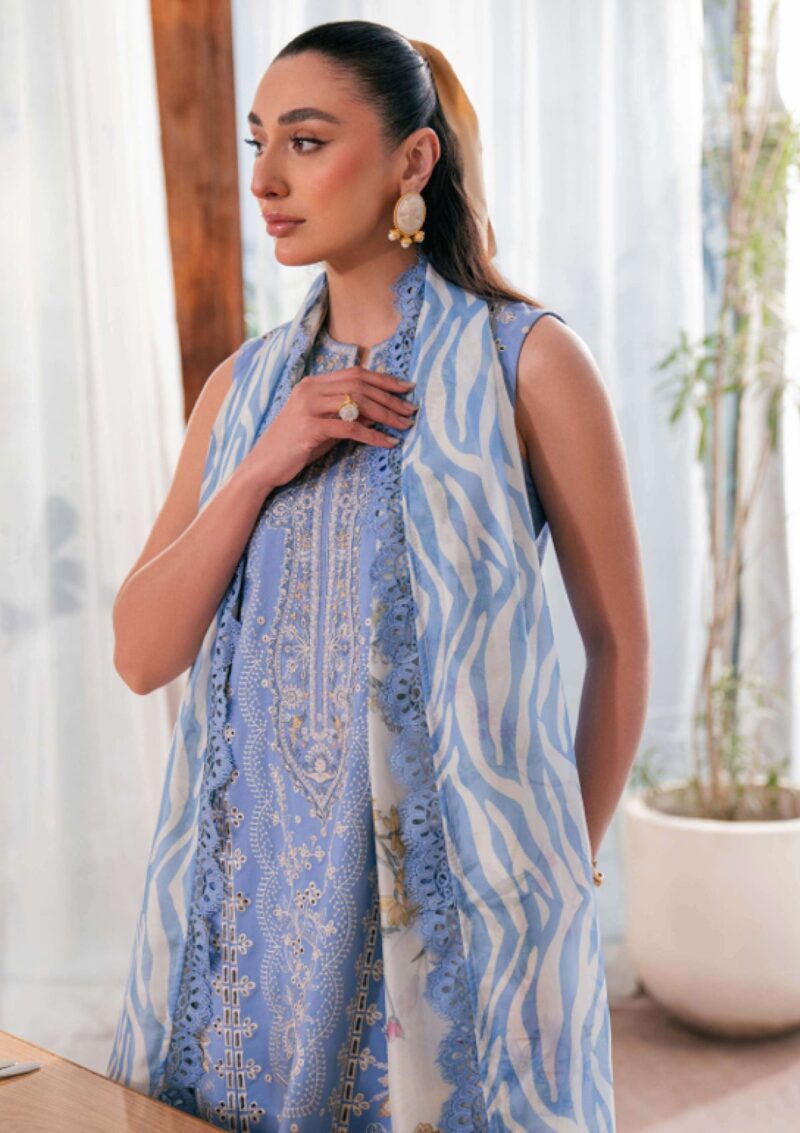 Neeshay Symphony Luxury 25 Indigo Lawn - Image 2