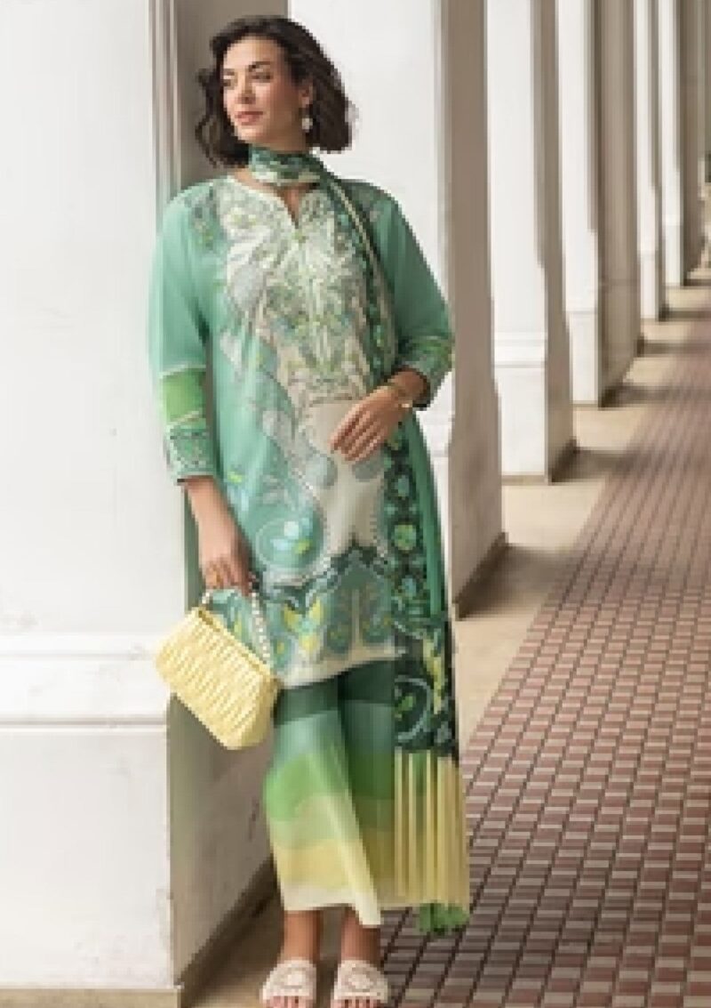 Mushq Hemline La Dolce Prints D 05b Ariela Lawn - Image 4